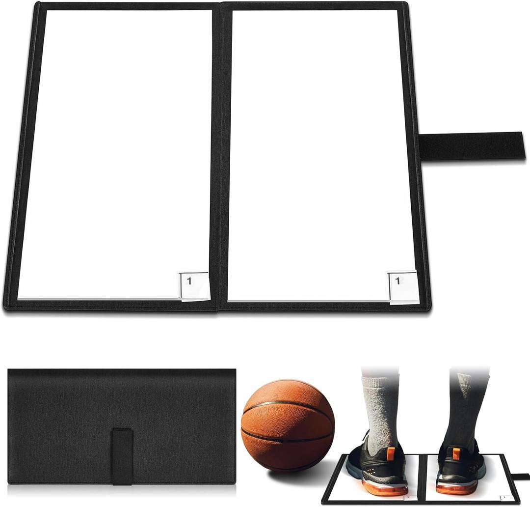 Seenelling 60 Sheet Portable Traction Mat Foldable Basketball Sticky Mat 14 x 14.4 Inches Non-Slip Shoe Mats for Sports Courts Sticky Adhesive Replacement Sheets Clean Grip Tacky Floor Accessory