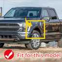 AG's Mud Flaps Fit for 2021-2024 Ford F150 Mud Flaps No Drill Guards Splash Fits for 2021 2022 2023 2024 Ford F150 Accessories(Not fit Raptor/Lightning and Fender Flares) with Installation Hardware