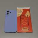 Vooii Magnetic for iPhone 17 Case, Compatible with Magsafe (Premium Liquid Silicone) (Integrated Camera Control Button) Full Body Protective Anti-Scratch Microfiber Lining 6.3", Light Blue