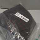 Zpana Car Back Seat Cover, Non-Slip Vehicle Rear Seat Bottom Cushion Pad with Storage Pockets, Comfortable Automotive Back Bench Protector, Universal for SUV Automobile Truck (Black/Red)