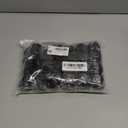 48 Pieces Cube Connectors Plastic Storage Wire Cube Organizer ABS Connectors for Modular Closet Storage Organizer and Wire Shelf (Black)