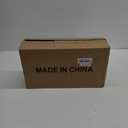 Freezer Organizer Bins, 4 Pack Stackable Deep Chest Freezer Organizer Bins, Foldable Baskets with Handles, White Storage Container Baskets for 5/ 7 Cu.FT Sort Frezen Meats