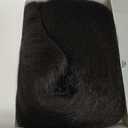 Flick Ponytail for Black Women,Rafabcici 14 Inch Yaki Straight Drawstring Ponytail Extension with Wrap-Around Tail,Shoulder-Length Synthetic Hairpiece(Black Brown)