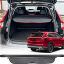 Cargo Cover for Honda CRV 2023-2025 2026 Accessories (Leather), for 2023-2026 Honda CRV Accessories(Include Hybrid) Retractable Trunk Cover Shield Shade Privacy Screen Anti-Theft for CR-V