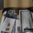 20" Large Exterior Lighting Fixtures Modern Wall Lantern,Outdoor Wall Lights with Clear Glass Shade,E26 Base Outdoor Lamps for Patio Porch,Waterproof Outside Exterior Lights for House 2 Pcs