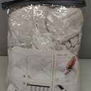 Topfinel Pinch Pleated Curtains 90 Inches Long 2 Panels Set,Oatmeal Semi Sheer Blend Fabric Farmhouse Cozy Rustic Western Home Decor Curtain Drapes for Living Room Bedroom,40x90 Inch Length, Apricot