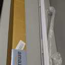 DEZ FURNISHINGS Cordless 1" Light Filtering Pleated Shade, Fabric, 50" W x 48" H, White