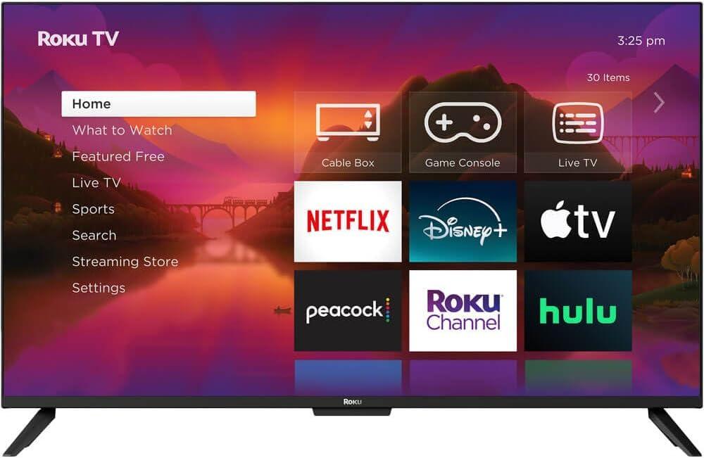 Roku 43" Select Series 4K HDR Smart TV with TV Apps, Wi-Fi, Built-in Streaming - 43R4A4