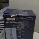 Single Serve Coffee Maker for K-Cup Pod and Grounds, Hot and Iced Coffee Maker, Strong Button Feature, 6 to 14oz Brew Sizes, 50oz Removable Reservoir, Up to 6.5 Inch Cup, Stainless Steel, Black