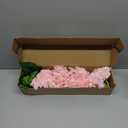 Floroom 4 Pcs Real Touch Blush Pink Hydrangea Artificial Flowers, 20" Full Faux Hydrangea Flowers Fake Flowers for Home Decor Party Floral Arrangements Wedding Bouquets Centerpieces Decorations