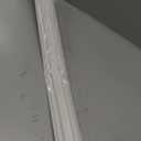 Pushglossy 1 Pcs Replacement Door Bottom with Vinyl Fins 36" Long 1 3/4" Wide Threshold Seal Bottom of Door Weatherstrip Kerf Weather Stripping for 7/8" Between Barbs (White)