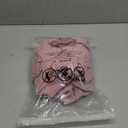 RWJ Long Sleeve Dress for Women 2025 Fall V Neck Elegant Flowy Plus Size Formal Wedding Guest Maxi Dresses with Pockets (Pink)