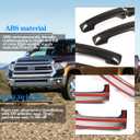 CHEAYAR ABS Car Exterior Door Handle Cover Trim for 2007-2016 Toyota Tundra Crew Max 2008-2015 8pcs/Set (Outer handle decoration)