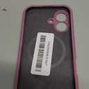 Miracase Magnetic for iPhone 17 Case, Compatible with MagSafe, Integrated Silicone Camera Control Cover, 3.0mm Thicken Shockproof Drop Protection Phone Case for 17,Blackcurrant