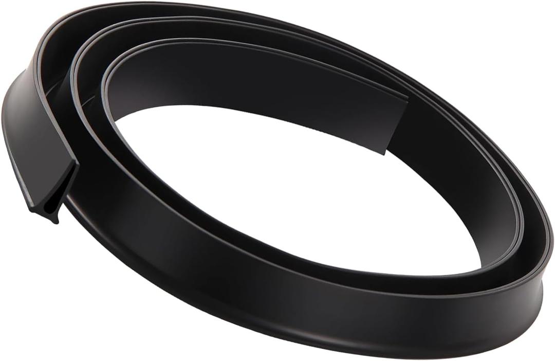 Storm Door Sweep Replacement for Larson & Pella Storm Door Expander Sweep, for Vinyl and Metal Door Seal Sweep Rubber Strip (V)