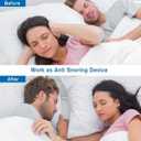 4 in 1 Anti snoring Devices,Drug-Free Snoring Relief Device Gentle Moisturizing Mist Helps Reduce Dry Throat & Nighttime Snoring,Adjustable Wind Force Anti snoring Devices