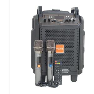 SP916 Trolley Portable Speaker 3-in-1 Design with Dual Microphones, TWS Connectivity and 50 FM Points for Super Sound Optimization