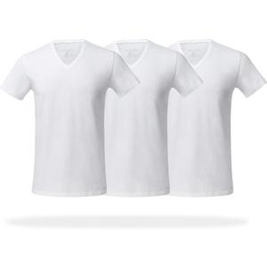 Pair of Thieves 3-Pack Slim Fit V-Neck T-Shirts for Men - Super Soft Tagless V Neck T-Shirts for Men, Multipack Tees (Medium)