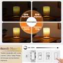 E26 Tube Bulbs 40 Watt Dimmable Light Bulb 3000K Soft White T10 Edison Style Filament Light Bulb 4W LED Edison 8.9 Inch Long Tubular Bulb 400Im Clear Glass,4 Pack.