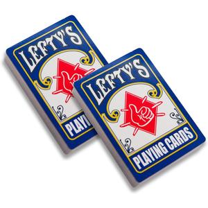 Lefty's True Left-Handed Playing Cards, 2 Decks