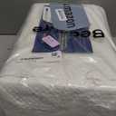 Bedsure Cotton Duvet Cover Set - 100% Cotton Waffle Weave Coconut White Duvet Cover California King Size, PureWoven Breathable Cal King Bedding Set for All Season, 3 Pieces, 104"x98"