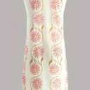 Women's Elegant Floral Print Sleeveless Short Dress French Romantic Style Crew Neck Beach Vacation Tunic Dresses (M)