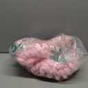 Handwoven Soft Cat Cave Bed, Indoor Cat Beds with Washable Round Nest, Kitten House & Cat Furniture, Cloud Pink