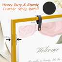Elegant Wedding Sign Stand & HolderGolden Heavy Duty Metal Wedding Welcome Sign Stand for ReceptionWelcome to Our Wedding Hanging Sign Stand - Perfect for Seating Chart, Posters, and Decor