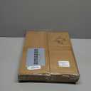 White Metal Dog Gate for Small Dogs - 13.3" Short Freestanding Puppy Gate with Retractable Sliding Rail, No Installation, Indoor/Outdoor Use, Foldable & Portable Pet Barrier