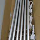 6 Pack Under Cabinet Lighting Wireless, 58 LED Rechargeable Battery Motion Sensor Light Indoor, Stick On Magnetic Closet Lights, Under Counter Lights for Kitchen, Stairs, White 14 in