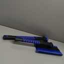 Snow Joe 45" Multi-Purpose Ice Scraper and Extendable Snow Brush for Car Windshield with Foam Grip and 360-Degree Pivoting Brush Head, SJEG-SB45S