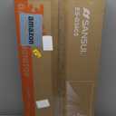 SANSUI 34-Inch Curved Gaming Monitor UWQHD 3440 x 1440 Up to 165Hz Curved 1500R - PIP/PBP, 1ms(MPRT), HDR, 300nits, sRGB 125%, DCI-P3 95%,FreeSync,HDMIx2,DP1.4 x2 (DP Cable Included)