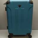 Travelers Club Chicago Hardside Expandable Spinner Luggage, Teal, 22" Carry-On