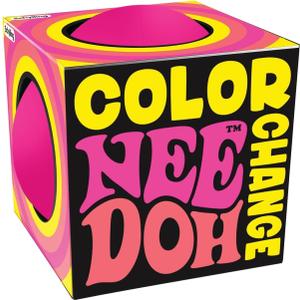 Schylling Needoh Color Change Groovy Glob! Squishy, Squeezy, Stretchy Stress Balls - Assorted Colors 3 Pack