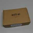 Goo-Ki Champagne Bronze Zinc Alloy Cabinet Knob - Single Hole Center Affordable Luxury Cabinet Pull Hardware for Bedroom, Kitchen, 6 Pack (1.18 inches)