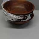 AIDEA Acacia Wooden Serving Bowls, 7 Inch Set of 4 for Salad, Soup, Noodle and More