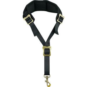 Adorence Saxophone Neck Strap with Cushioned Padding & Swivel Metal Hook - Comfortable Sax Strap for Tenor, Alto- Black, Metal Adjuster (Black-adjuster)
