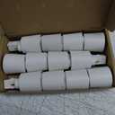 E-Simpo 12pcs G23 to E27/E26 2-Pin CFL to LED Light Sockets Adapter Bulb Base Lamph Holder Adapter CE Rohs 2P in Parallel Single Tab,Allow You Install Screw Bulb into G23 Socket