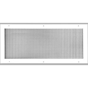 HVAC Premium 30'' x 32'' or 32'' x 30'' Cube Core Eggcrate Return Air Grille - Aluminum Rust Proof - HVAC Vent Duct Cover - White [Outer Dimensions: 32.75]