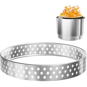 Fire Pit Stand for Solo Stove Yukon, Stainless Steel Fireplace Base Accessories for Solo Stove Yukon 2.0 & 1.0, 27 Inch Outside Camping Firepit Stand