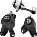 Engine Motor Transmission Mount 3 Kit Compatible with Hyundai Accent 2012-2017 Veloster/Kia Rio/Forte 1.6L/El-an-tra 2011-2016/Coupe 2014 1.8L 9797 9758 9761 A71004 A71029 A71020 (2012-2014 Hyundai Accent 1.6L)