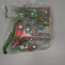 1 Inch Mini Vintage Multi Color Glass Ball Christmas Ornaments Set of 25 Balls | Miniature Christmas Tree Ornaments | Rustic Christmas Decorations | Mini Christmas Tree Decorations for Small Trees