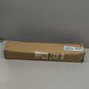 Cordless Bamboo Roman Shades for Windows, 100% Blackout Backing Fabric for Light Blocking, 22" W  64" H - Papara Carbon