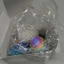 6PCS 3D Printed Dragon Eggs with Dragon Inside, Easter Basket Stuffers Mini Mystery Crystal Egg Fidget Toy, Surprise 3D Printed Animals Toy