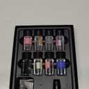 LWW Smart Car Air Freshener - 3 Levels Strength with Ventilation Clip, Rechargeable Car Fragrance Atomizer - with 8 10ml Bottles of Fragrance, Long Lasting Oil Diffuser (Black)