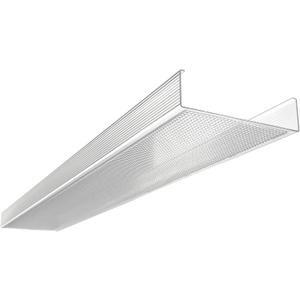 KastLite DSB48 2 Bulb Wraparound Ceiling Light Lithonia Lens Replacement, 48" Prismatic Acrylic Overhead LED/Lamp Fixture Cover - 4' Flat Kitchen Garage Office & Classroom Lights Diffuser