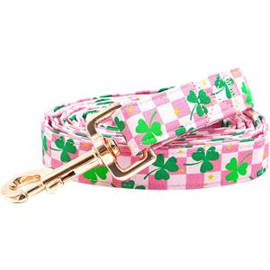Dog Leash-St Patrick's Holiday Pet Leash Trefoil Print Boy/Girl Durable Strong Dog Leashes Heavy Duty Comfortable Padded Pet Leashes for Small Medium Large Dogs (Small (Pack of 1))