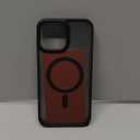 TORRAS for iPhone 13 Pro Max Case [Fit for MagSafe][12FT Military Grade Drop Tested] Magnetic Translucent Shockproof Slim Tough Anti-Fingerprint Case for iPhone 13 Pro Max, Black