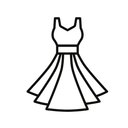 Women's Tiered Layered Ruffle Dress Cinched Waist Chiffon Cocktail Dresses Elegant Outfits Size M