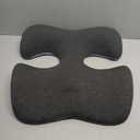 KONOVOLY Breast Pillow for Massage, Women's Massage Bolster Face Down Pillow for Sleeping with Non-Slip Bottom, Home Head Cushion and Chest Cushion for SPA-Dark Gray